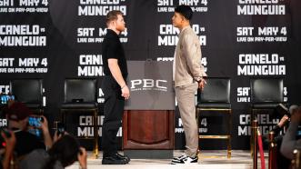 Canelo Munguia Press Conference
